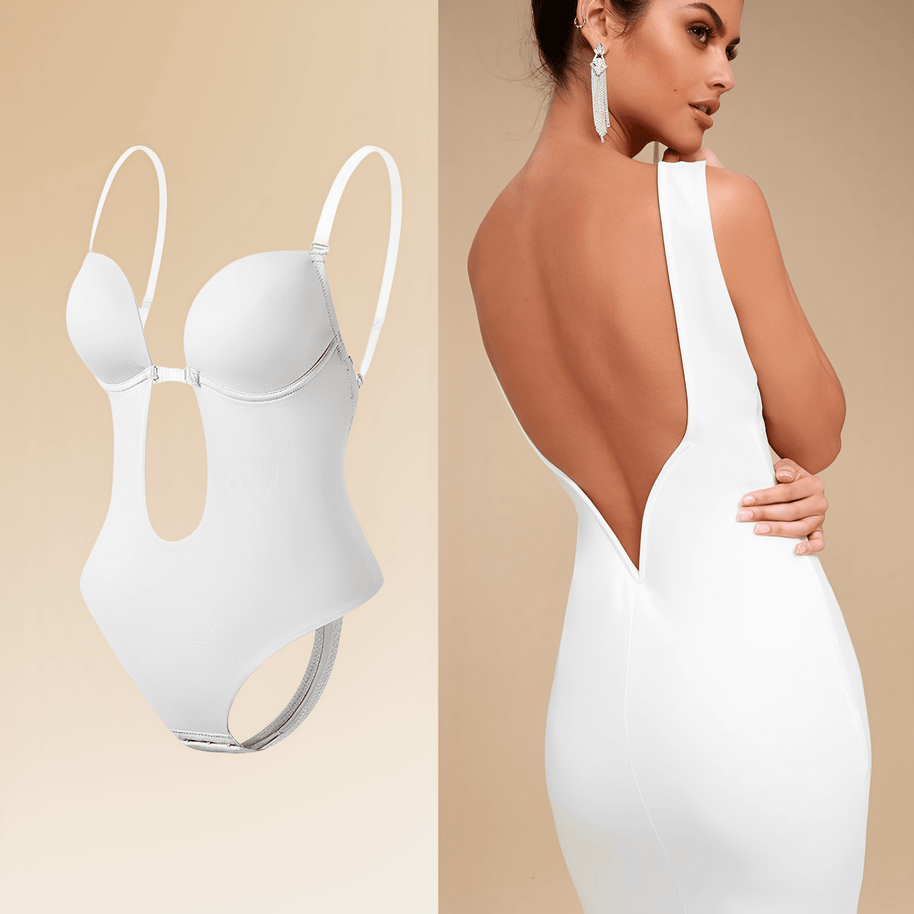 WW | Nahtloser Bodysuit Shapewear Ohne Rückenenteil für Damen