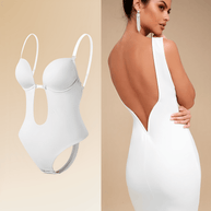WW | Nahtloser Bodysuit Shapewear Ohne Rückenenteil für Damen