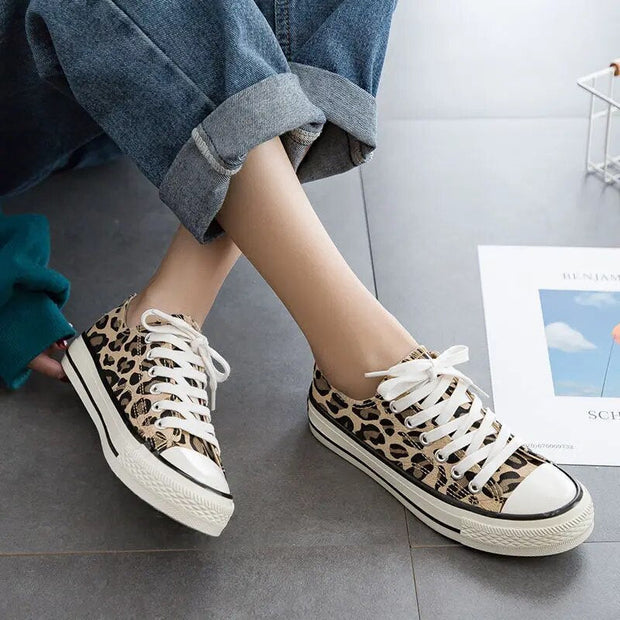 WW | Leopard Turnschuhe
