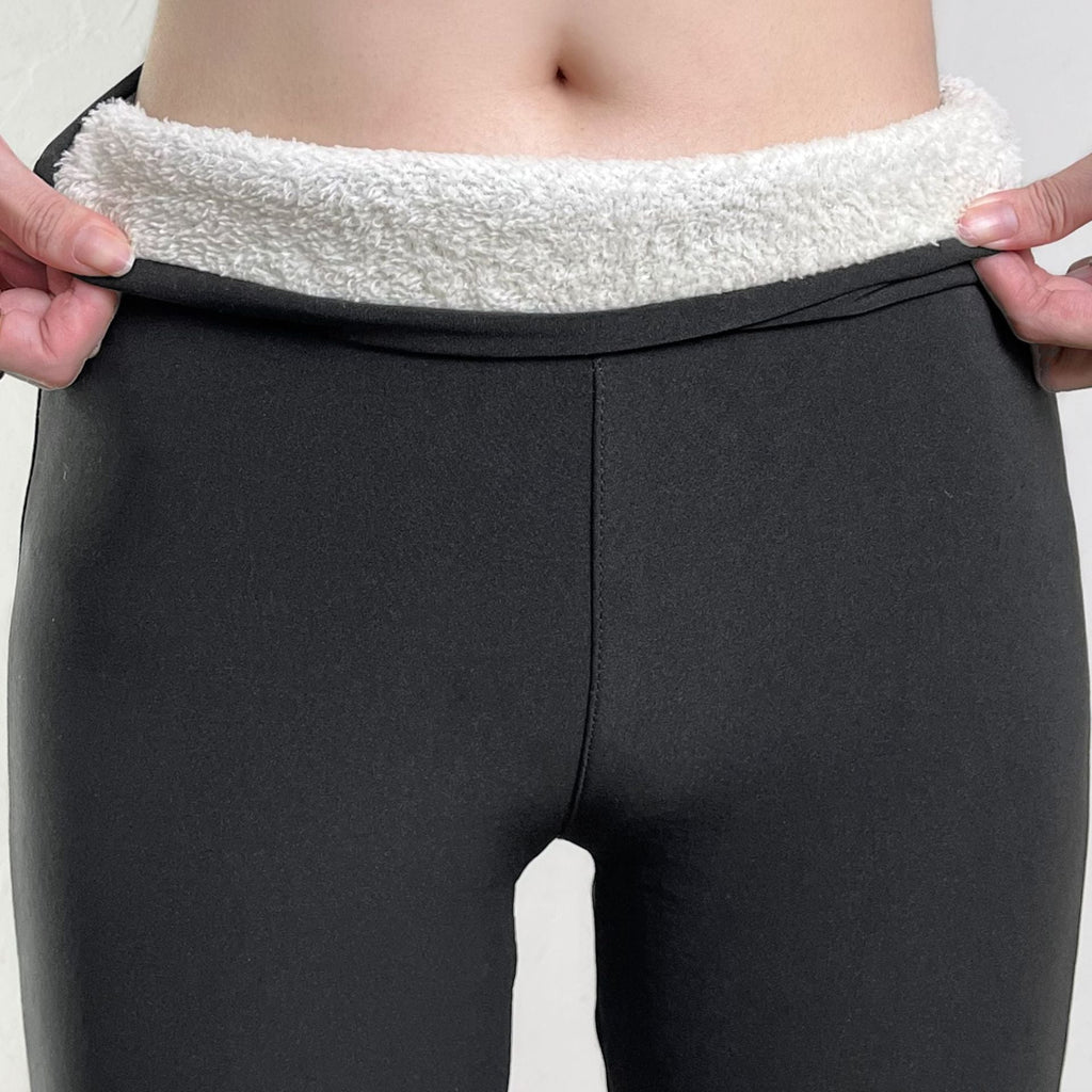 WOLFF | Liebliche Fleece Hohe Taille Wollleggings