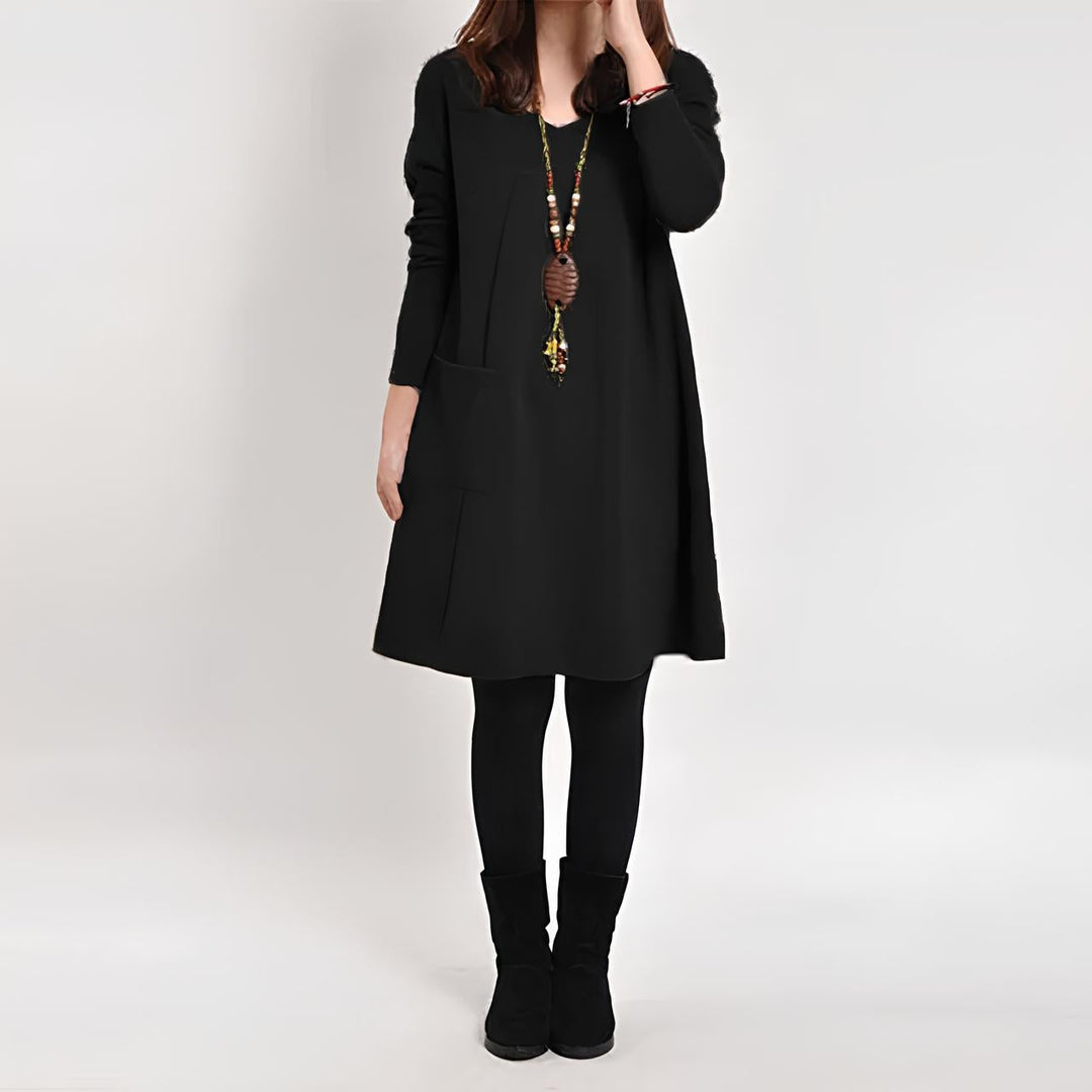 W&W Mode - Damen Elegantes Kleid, Stilvoll & Feminin Geschnitten