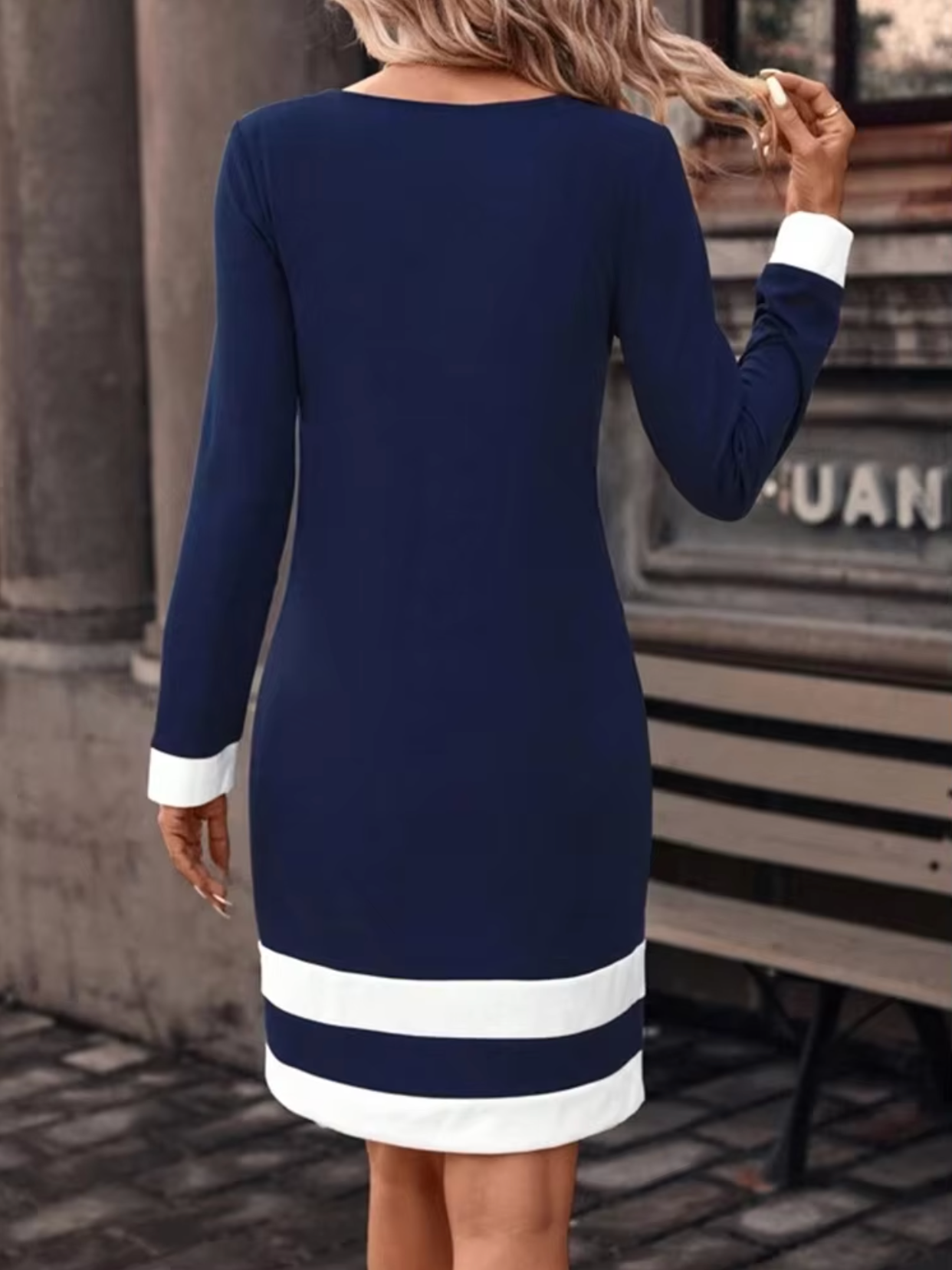WW | Stylisches Langarmkleid