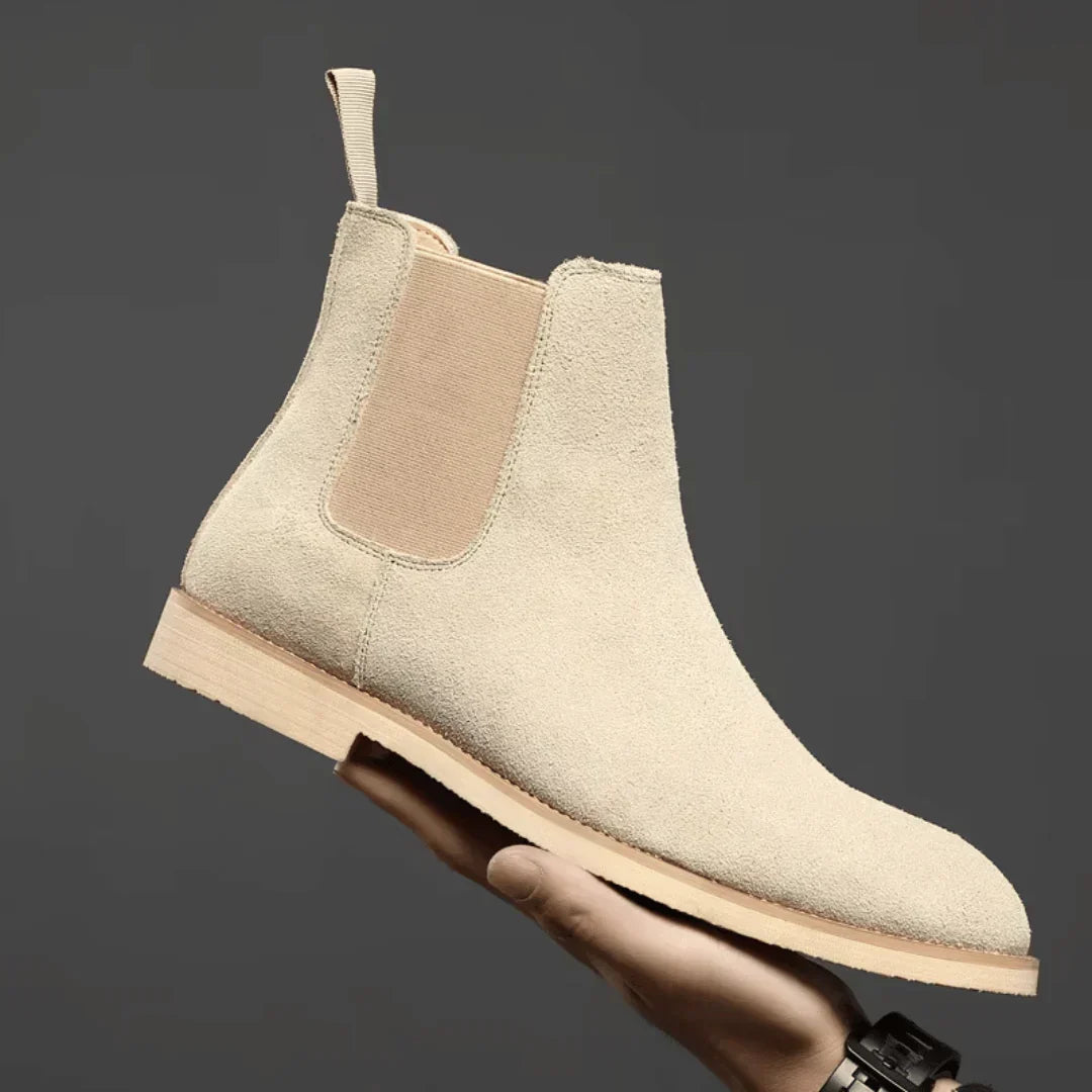 W&W Mode | Boots Aus Weichem Wildleder