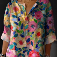 WW | Elegante Blumenbluse