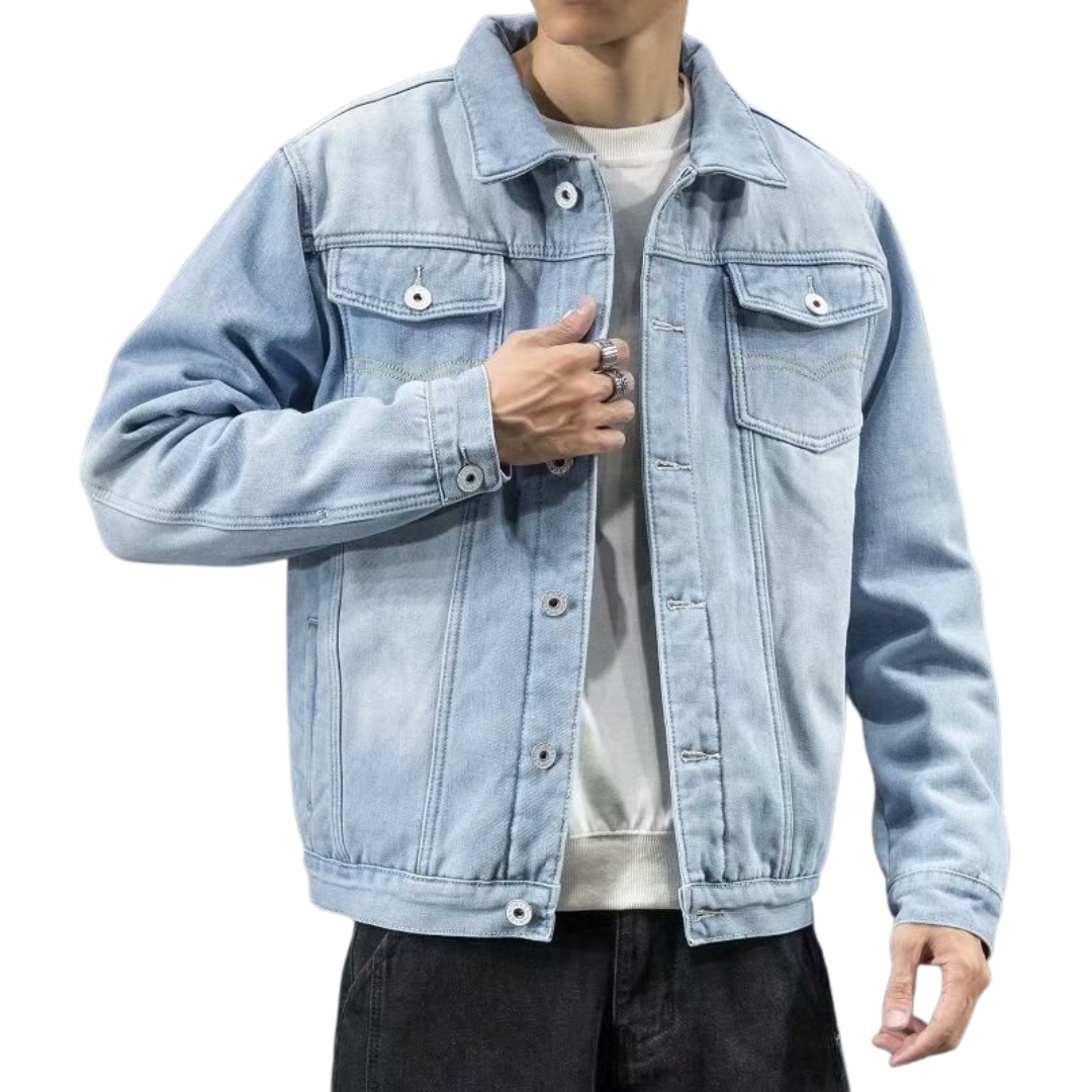 W&W Mode | Winter Herren Denim Jacke