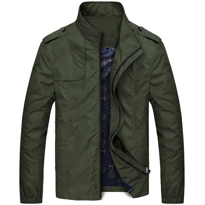 W&W Mode | Herren Jacke Cargo Sommerjacke Leichtes Design