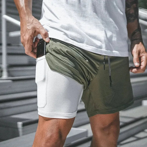 WW | 2 in 1 Sportshort Für Männer