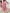 Kleid mit tiefem V-Ausschnitt und Polka Dots