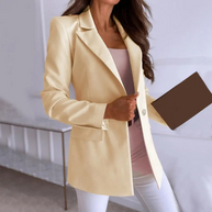 WW – Einfarbiger Damenblazer