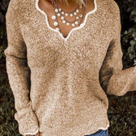 Lässiger und bequemer Winter Pullover