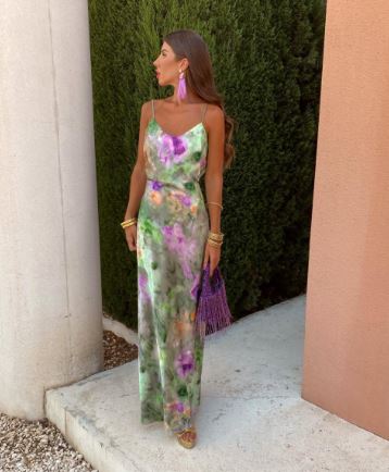 WW | elegante lange Korsettkleidung für Damen mit abnehmbarem Schal