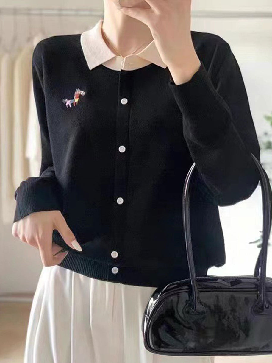 WW | Bestickte Weste Damen