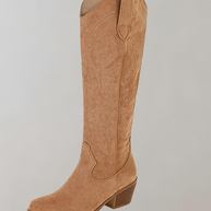 WW | Bestickte Kniehohe Westernstiefel