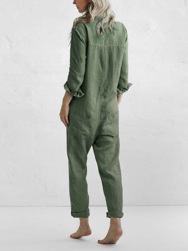 W&W Mode | Langärmeliger Jumpsuit