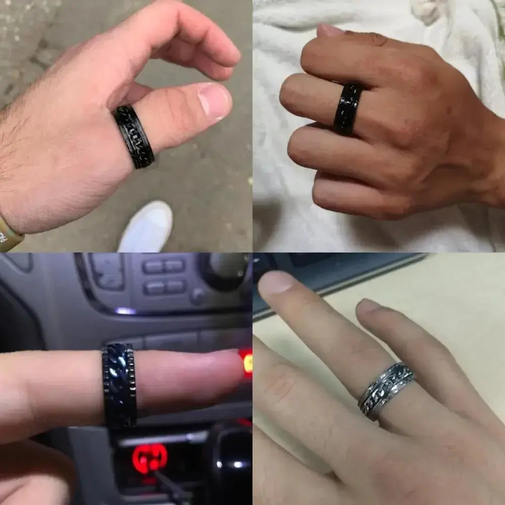 W&W Mode | Drehbarer Spinring Für Herren