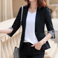 WW | Eleganter Damenblazer mit Knopfdetails Ideal für Das Büro