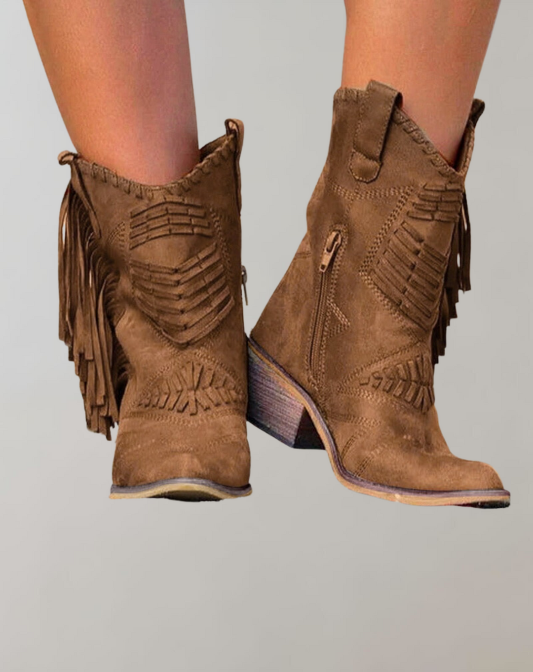 W&W Mode | Western Cowgirl Fransenstiefel