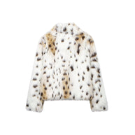 WW | Flauschige Pelzjacke Für Winter
