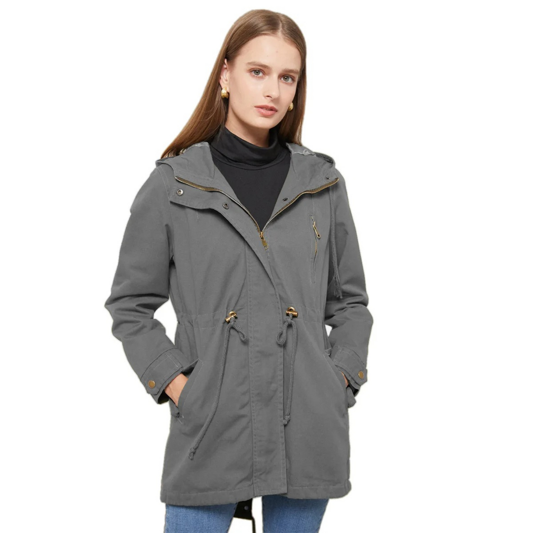 Modische und mühelose Winterjacke