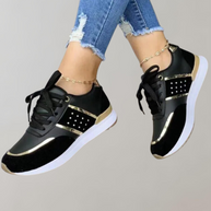 WW | Turnschuhe Schuhe Leder Patchwork