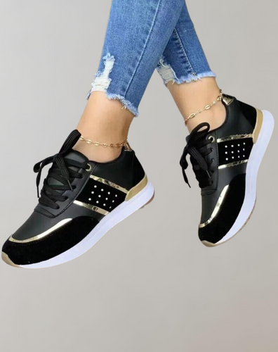 W&W Mode | Turnschuhe Schuhe Leder Patchwork
