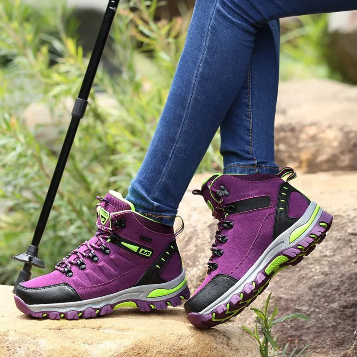 WW | Bergsteigende Damen Orthopädische Wanderschuhe