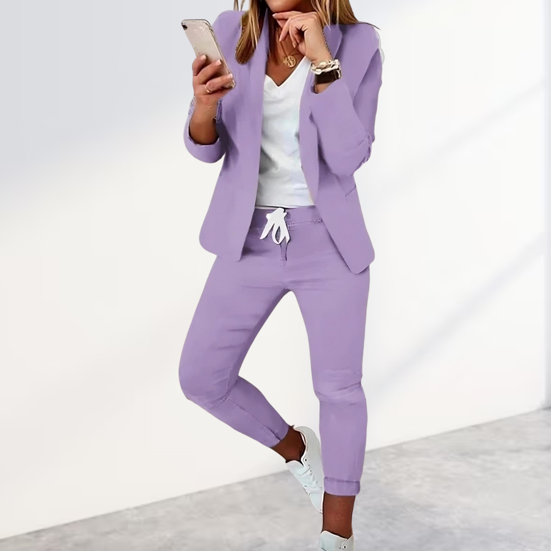 W&W Mode | Stilvolle Blazer & Hose Satz