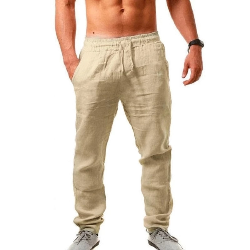 W&W Mode | Herren Leinenhose Eine Stilvolle & Luftige Sommerhose Für Männer