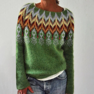 WW | Warmer Herbstpullover mit Rundhalsausschnitt für Damen