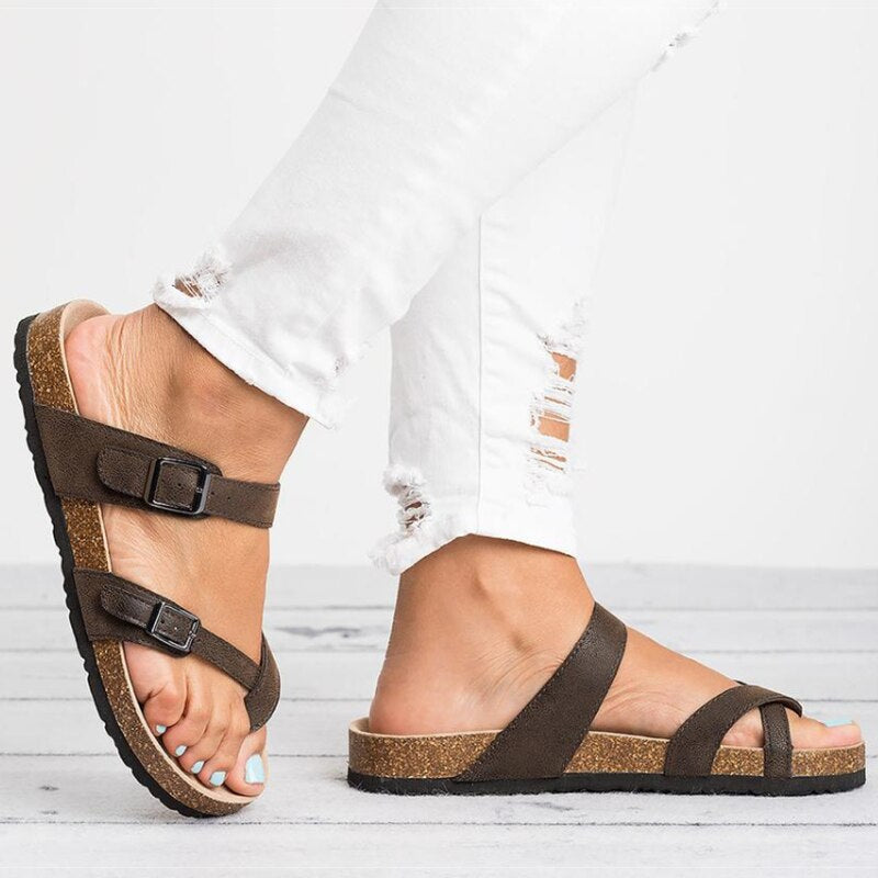 WW | Orthopädische Sandalen Im Römischen Stil