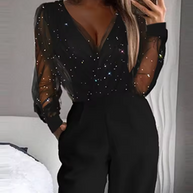 WW | Eleganter Mesh-Overall