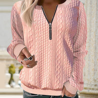 WW | Schlichter Pullover mit Reißverschluss