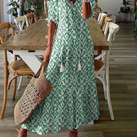 WW | Sommer Midi Kleid Mit Licht Design