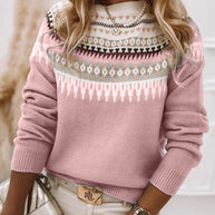 WW | Boho Ethnischer Pullover