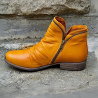 WW | Lederstiefel mit Reißverschluss