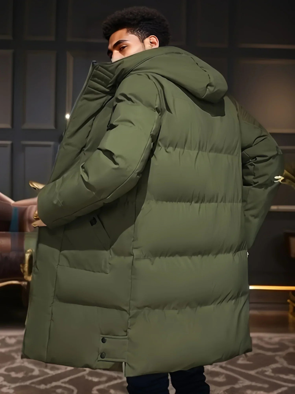W&W Mode | Jacke für Herren mit Kapuze für den Winterlook
