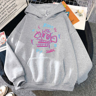 WW | Arcane Hoodie Harajuku Stil Jinx und Ekko