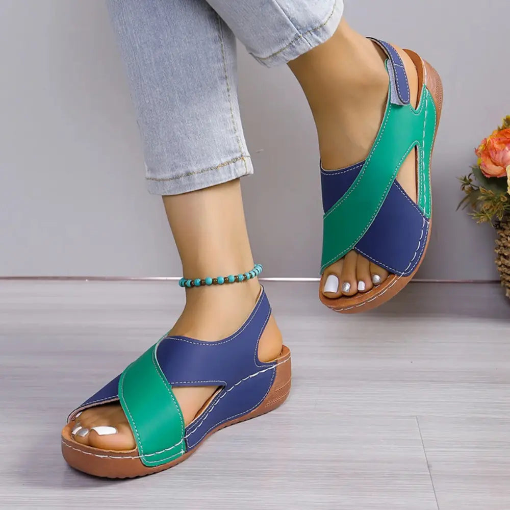 WW | Bequeme Plateau Sandalen