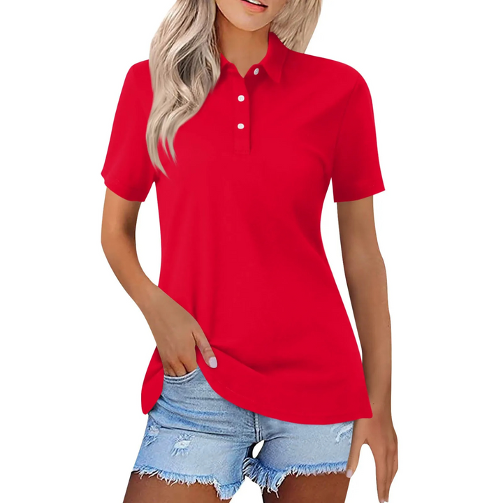 W&W Mode | Leichtgewichtiges Poloshirt Für Damen