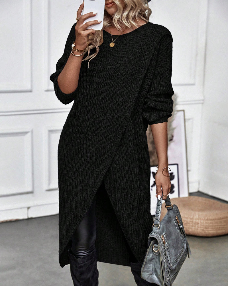 WW | Moderigtig Sweaterkleid