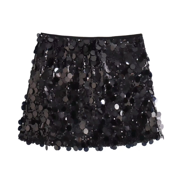 WW | Minirock mit Paillettenprint für Damen
