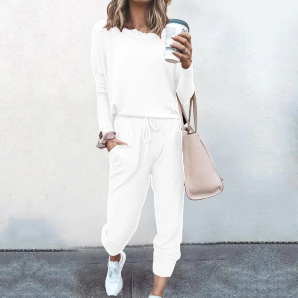 WW | Luxe Bequem Damen Loungewear Satz