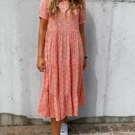 WW | Kurzarmkleid mit Blumenmuster