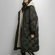 WW - Daunenmantel mit Kapuze für Damen