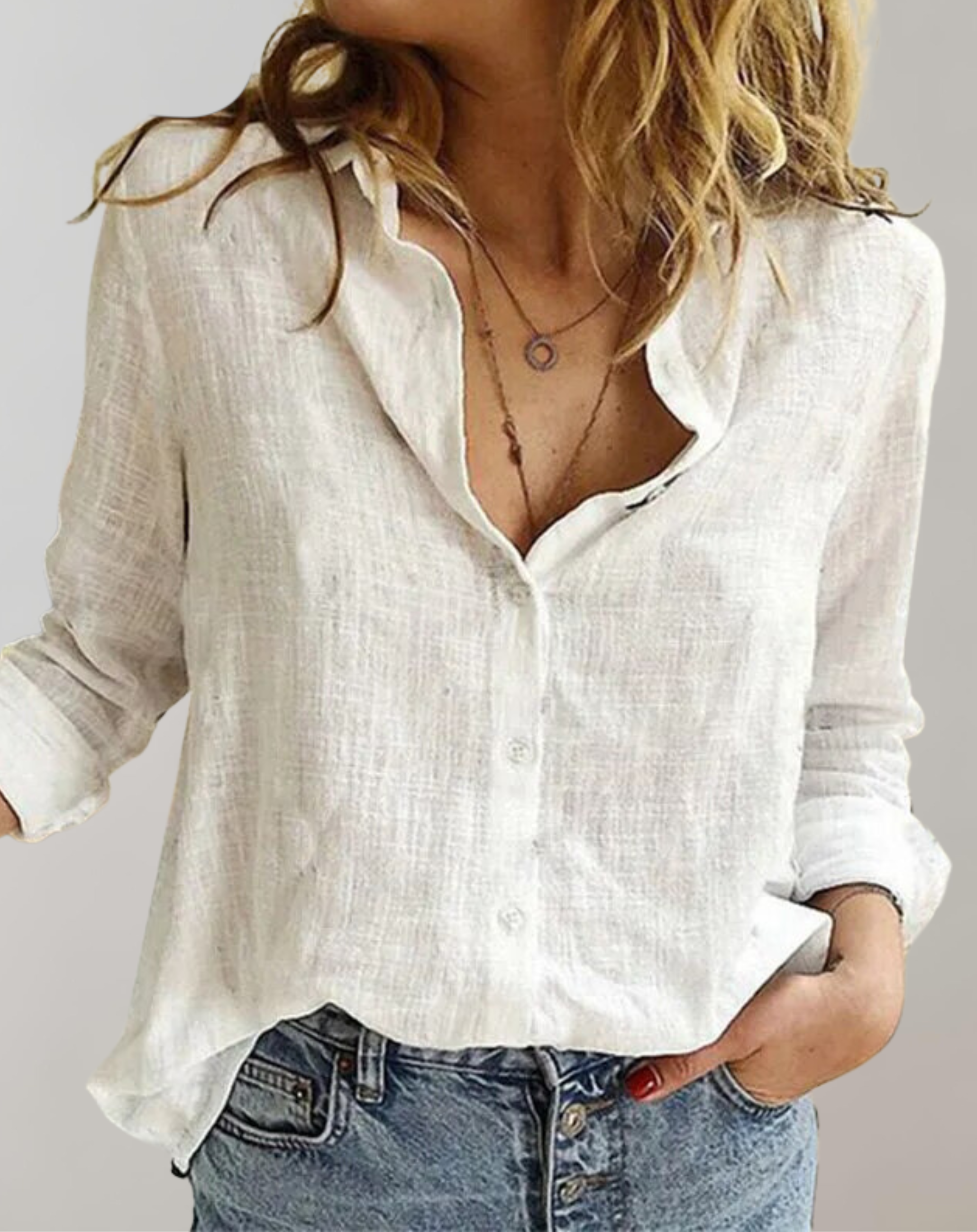 WW - Freizeit Weiß Gelb Hemden