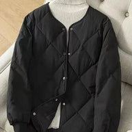 Leichtgewicht Entendaunen- und Baumwolljacke