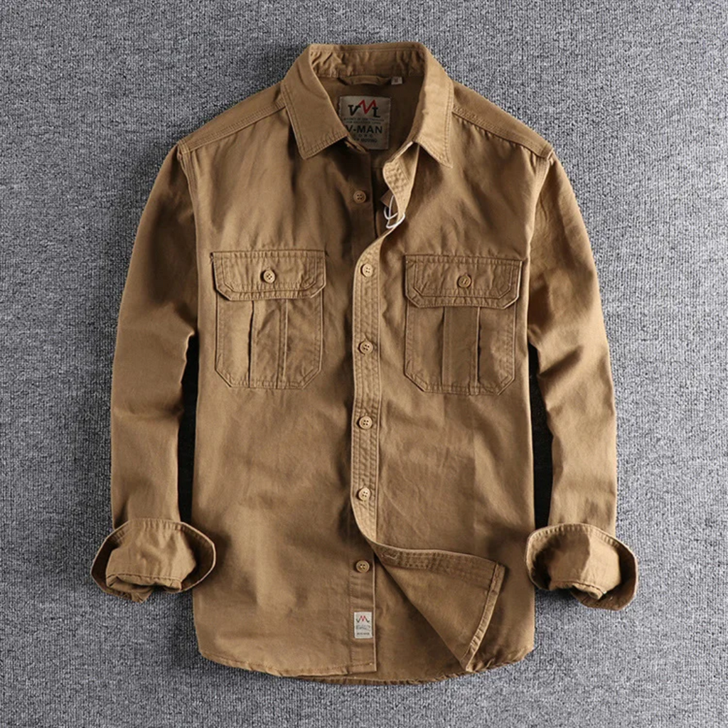WW | Safari Stil Langarmhemd