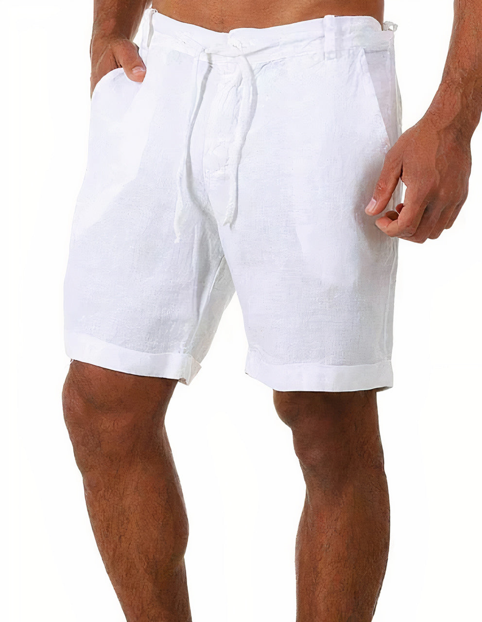 W&W Mode | Herren Leinen Sommer Shorts Kurze Hose Für Männer