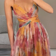 WW | Enchant My Love Print Maxi Kleid