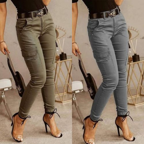 W&W Mode | Trendy Cargo-Jeans für Damen – Modern und Bequem